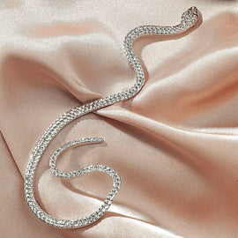 Ear Clip Vintage Zircon Snake-shaped Earrings Emiraa