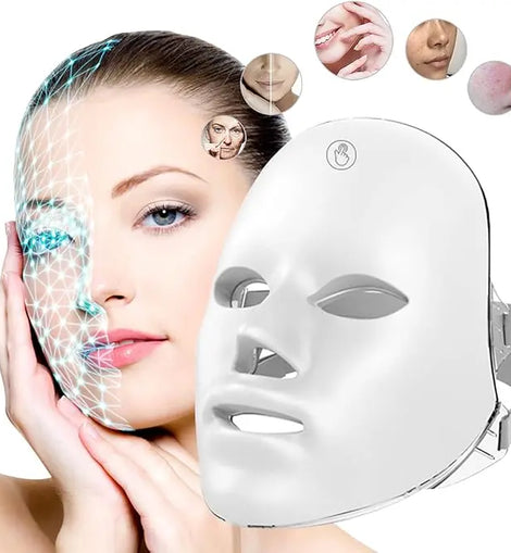 LumiGlow™ LED Light Therapy Mask - Emiraa